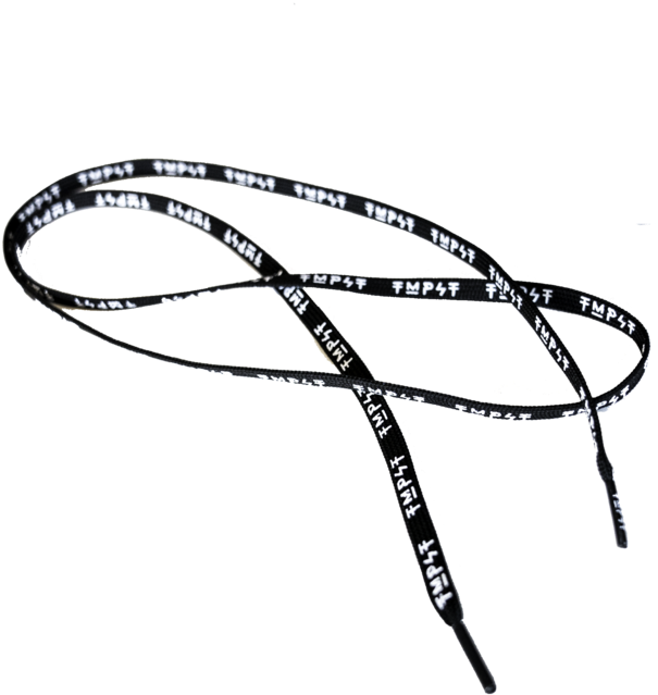 Black Shoe Laces Png (1000x1000), Png Download