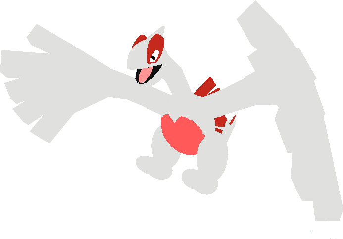 Lugia Shiny - Illustration (800x800), Png Download