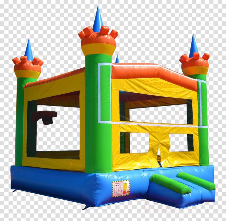 Inflatable Clipart Inflatable Bouncers Kidwise Castle - Inflatable (900x880), Png Download