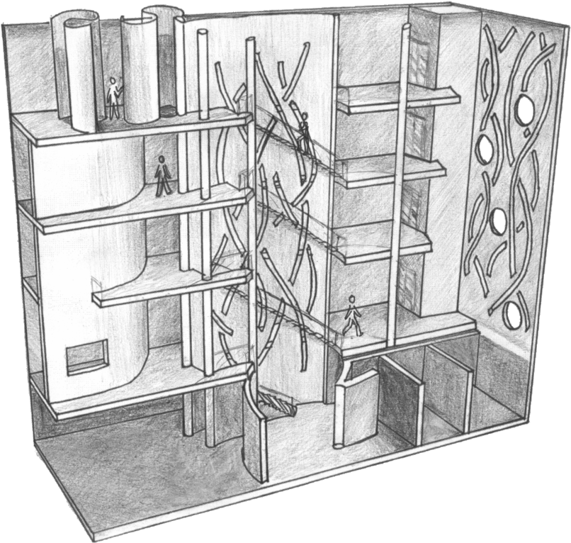 Graphic Transparent Stock Collection Of Axonometric - Art (848x809), Png Download