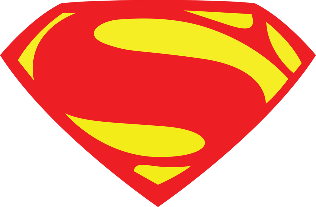 Man Of Steel Logo Png - Superman Logo Svg (1024x672), Png Download