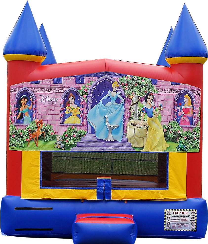 Take A Look Of Our Disney Princess Bounce House On - Disney Princess (862x1003), Png Download