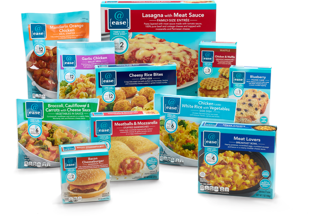 @ease Product Line-up - @ease Breakfast Bowl, Meat Lovers - 7 Oz (1400x934), Png Download