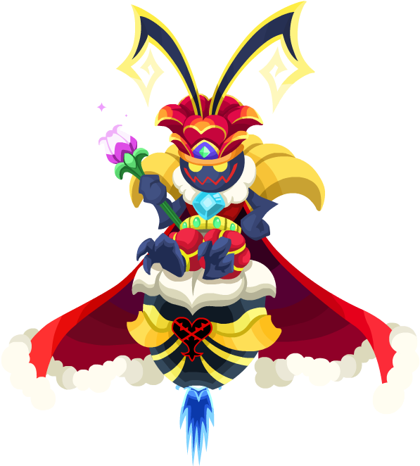 Queen Bee Khx - Queen Bee Kingdom Hearts (700x690), Png Download