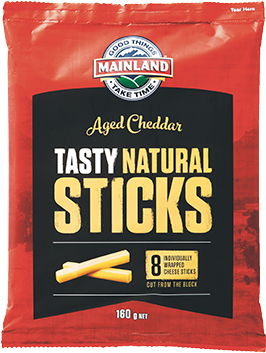 Mainland Natural Tasty Cheese Sticks - Mainland (750x573), Png Download