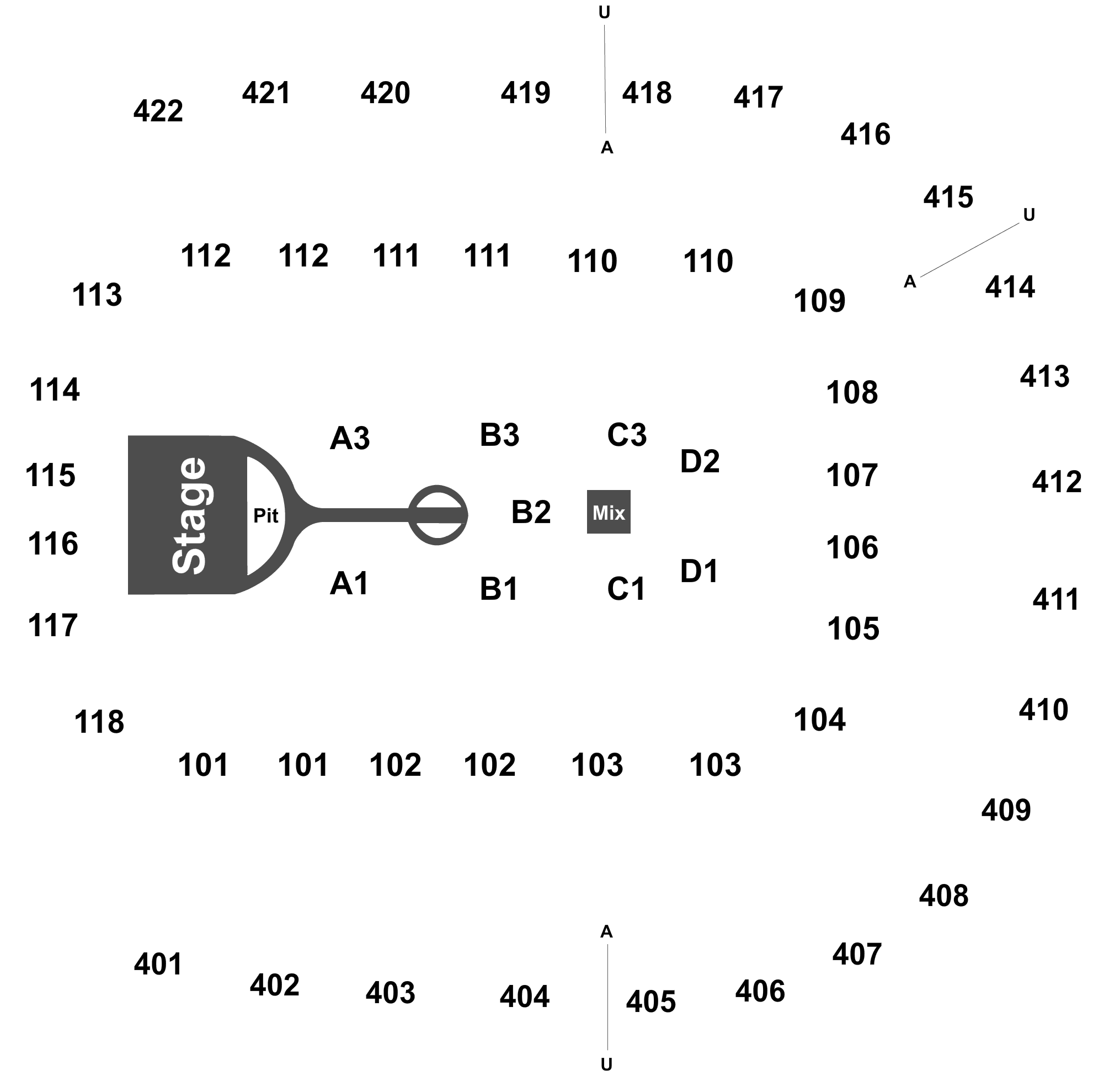 Full Map - Ariana Grande Tickets (2100x2100), Png Download
