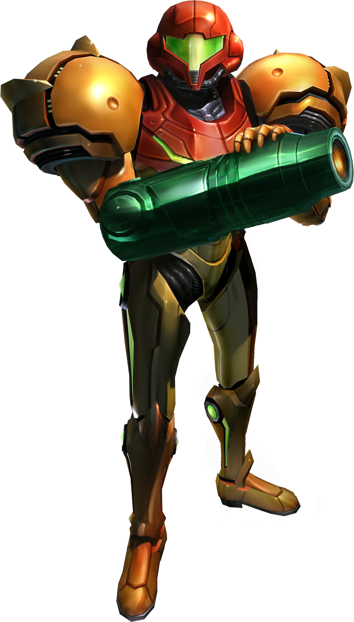 Metroid Prime - Metroid Prime 2 Samus (1500x2572), Png Download
