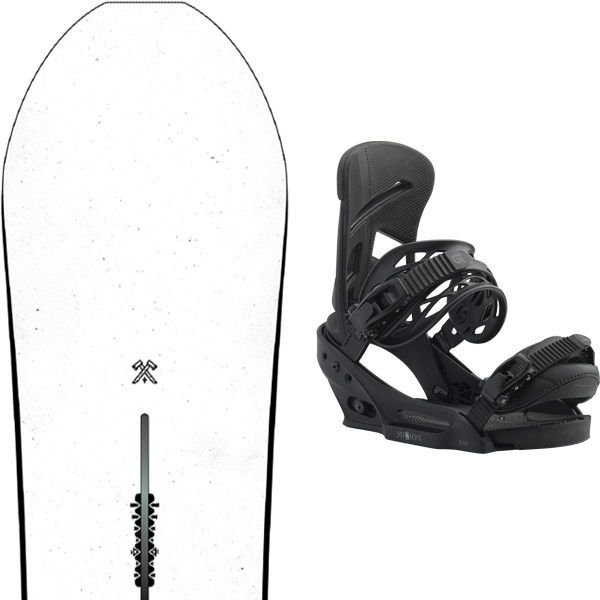 Burton Skeleton Key 2019 Burton Mission Est Blackish - Burton Name Dropper 2019 Review (600x600), Png Download