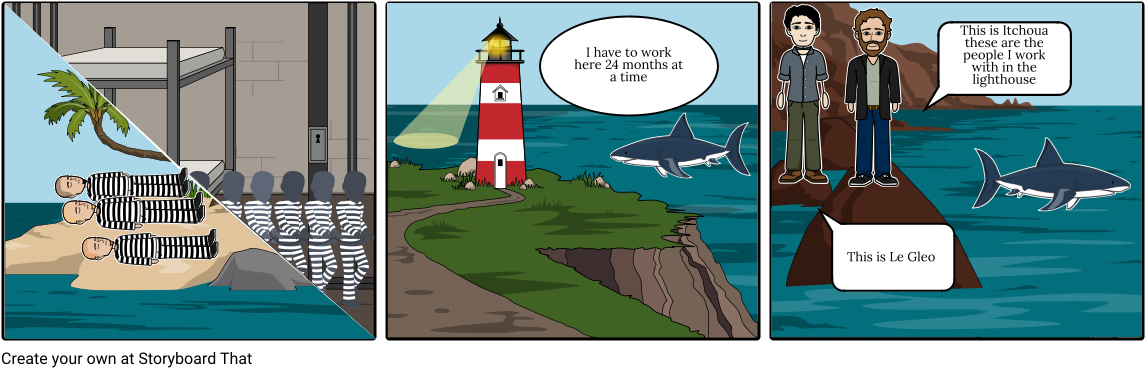 Three Skeleton Key Storyboard Plot Summary Png The - Lighthouse (1164x385), Png Download