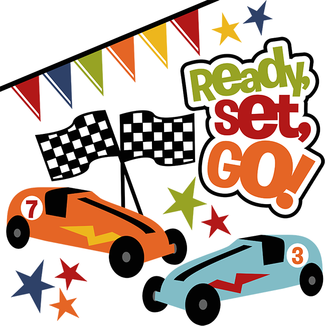 28 Collection Of Race Track Clipart Png - Pinewood Derby Png (648x650), Png Download