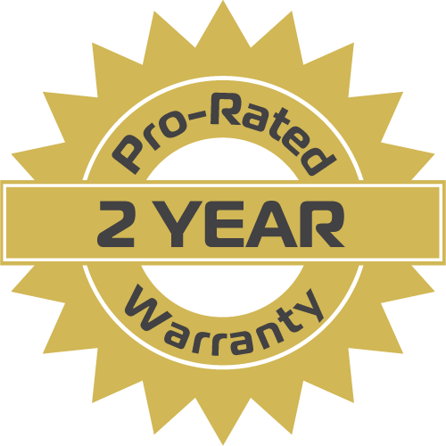 2-year Used Tire Warranty Sticker - 2 Year Warranty Png Sticker (500x500), Png Download
