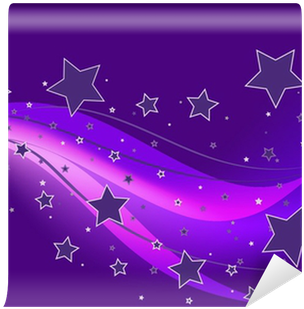 Purple Stars Background (400x400), Png Download