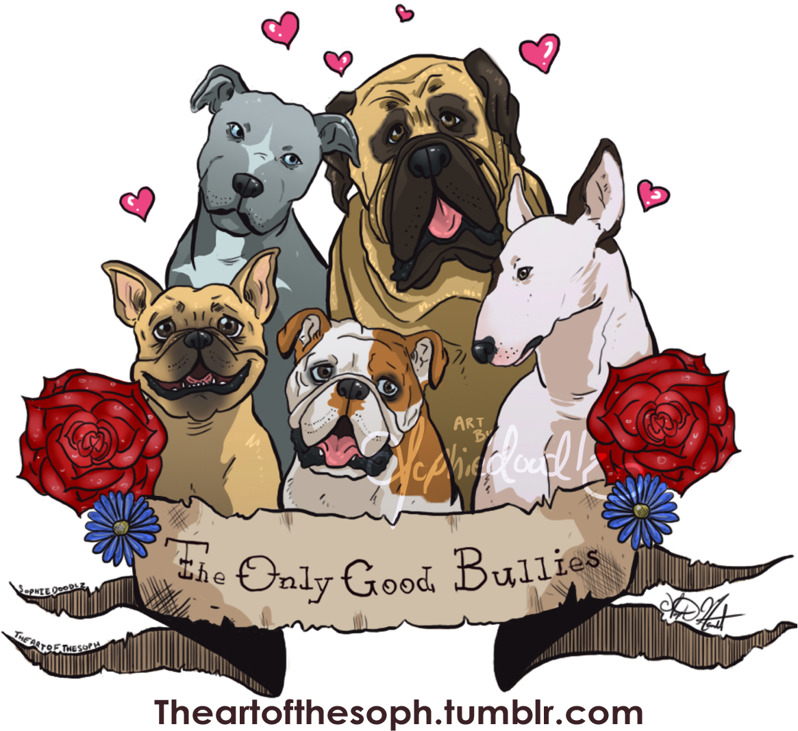 The Only Bully You Ever Need In Your Life Is A Cute - Dog (500x500), Png Download