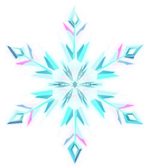 Snowflake Png Transparent Download - Snowflake Transparent (561x560), Png Download