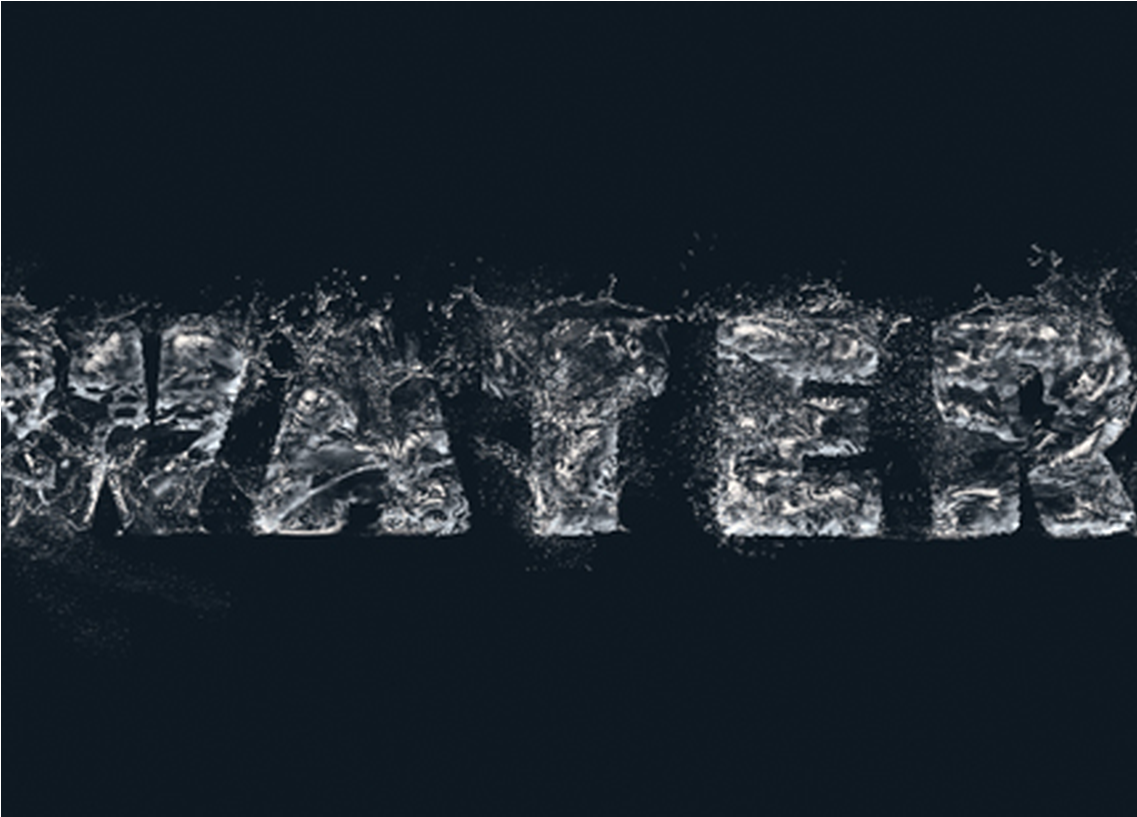Graphic Design Create A Leather Stamp Effect - Water (1280x960), Png Download