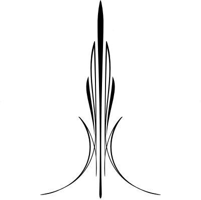 Pinstripe Design Png Pinstripe Designs On Cars - Pinstriping (400x399), Png Download