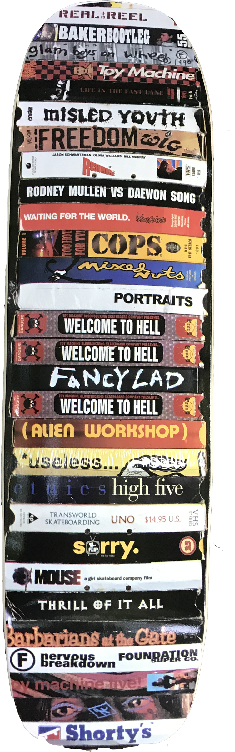 Image Of Vhs Deck - Fancy Lad Vhs Deck, 8.0" (945x2604), Png Download