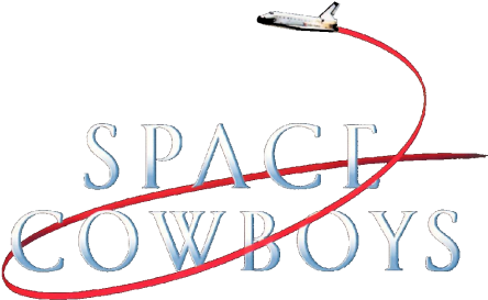 Space Cowboys Movie Image With Logo And Character - Space Cowboys (500x281), Png Download