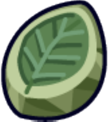 Leaf Stone - Pokemon Leaf Stone (420x420), Png Download