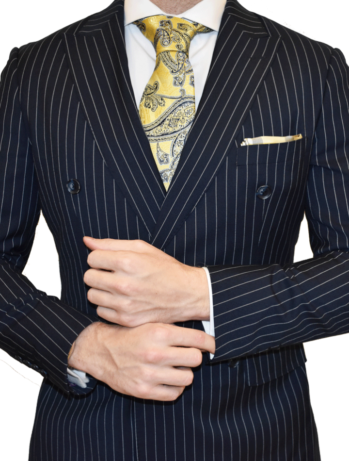 Old School Pinstripe Suit (720x950), Png Download