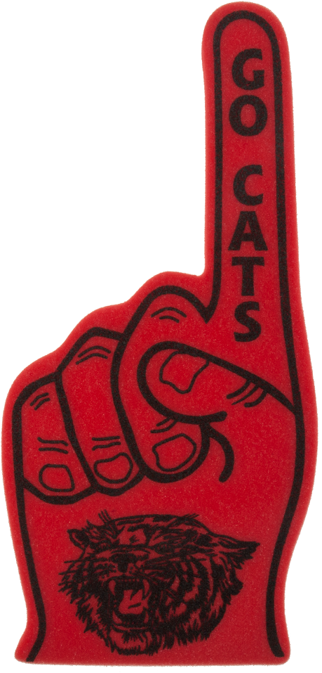 Classic 19" Number One Foam Finger (1000x1000), Png Download