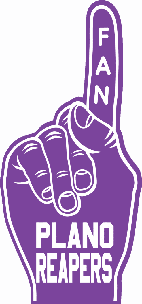 Small Rice #1 Fan Finger Stake - Set (493x1050), Png Download