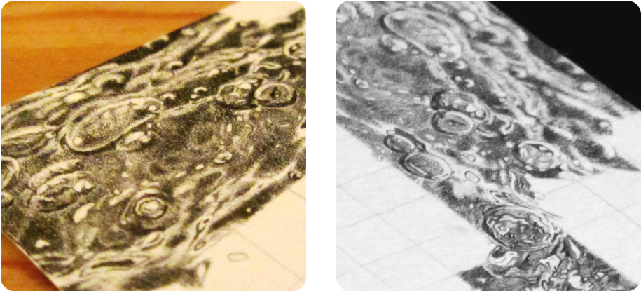 Water Pencil Drawing - Drawing (1000x500), Png Download