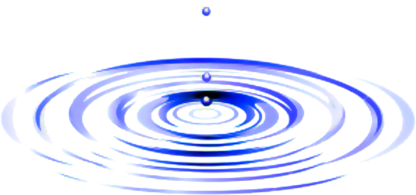 As The Great Learning States It, Peace Begins With - Ripple (608x285), Png Download