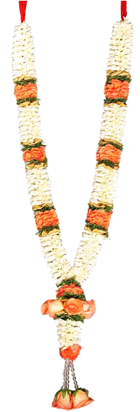 Garland Png Transparent Image - Marriage Flower Malai Png (450x600), Png Download
