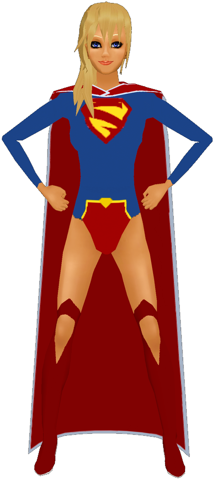Superwoman - Portable Network Graphics (434x969), Png Download