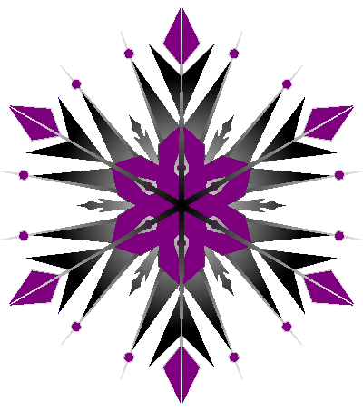 Snowflake Clipart Tumblr Transparent (400x453), Png Download