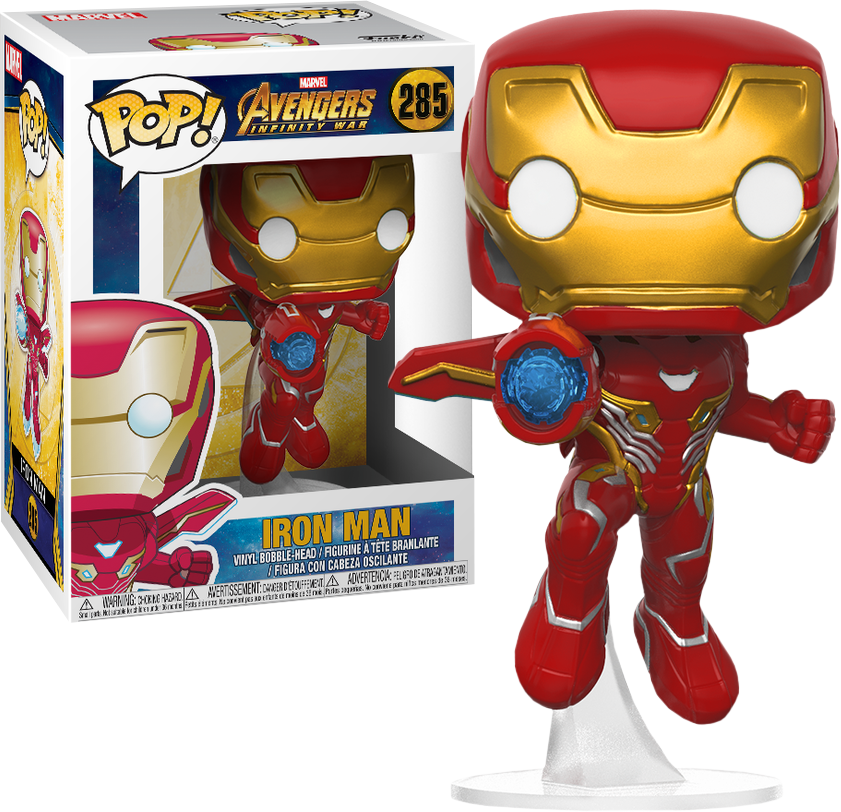 Avengers - Funko Pop Iron Man Infinity War (841x812), Png Download