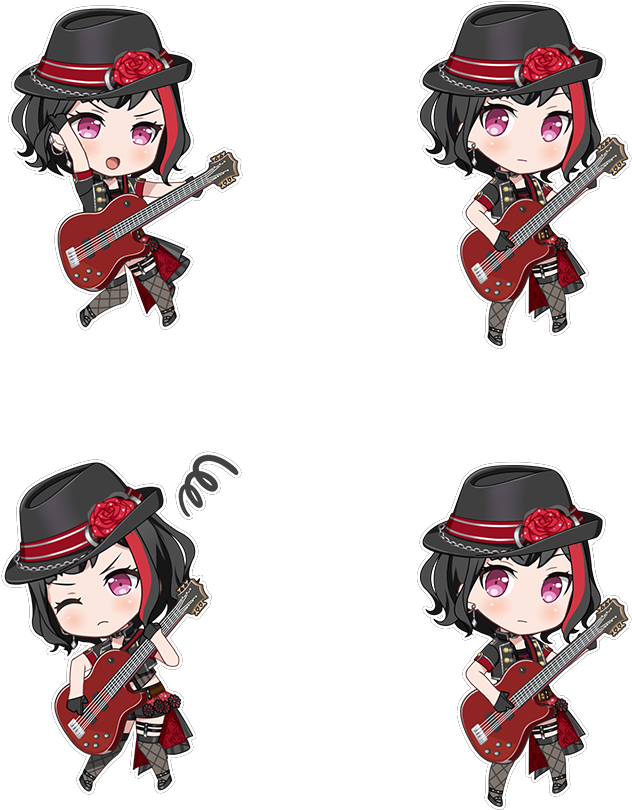 It's Too Hot Chibi - 美 竹 蘭 チビキャラ (1024x1024), Png Download