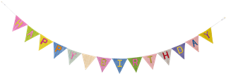 Birthday Flag Transparent Images - Trick Or Treat Banner Png (350x350), Png Download