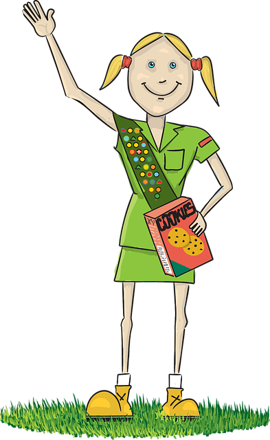 View Larger Image - Boy Scout And Girl Scout Png (393x640), Png Download