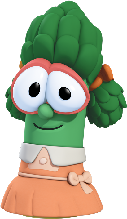 Libby - Veggie Tales Female Characters (552x818), Png Download