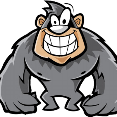 Gorilla Challenge - Gorilla (400x400), Png Download