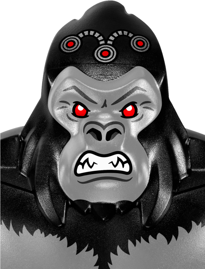 Drawing Gorilla Grodd - Lego 76026 Super Heroes Gorilla (720x960), Png Download