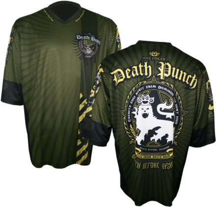 Knuckle Lion Jersey - Five Finger Death Punch Back Patch - Legionary - (480x480), Png Download