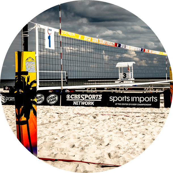 Beach & Sand Volleyball Net System - Bossaball (610x610), Png Download