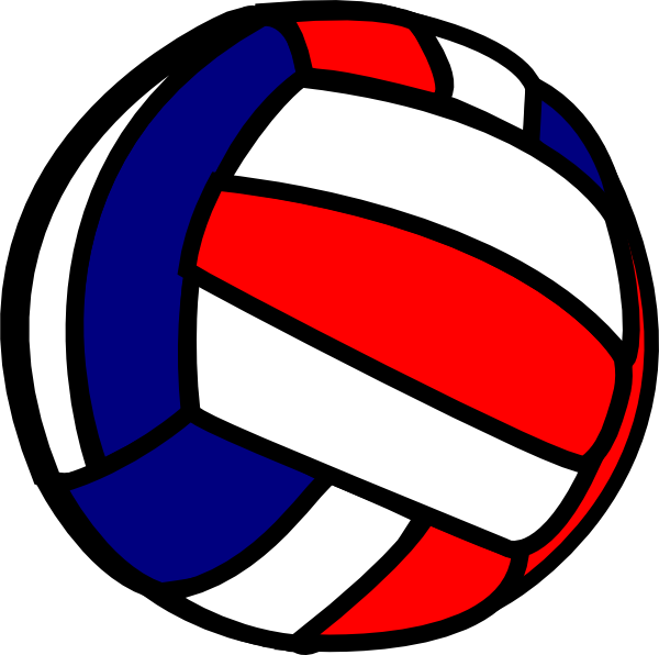 Volleyball Clip Art Sports Download Vector Clip Art - Volleyball Clipart (600x596), Png Download
