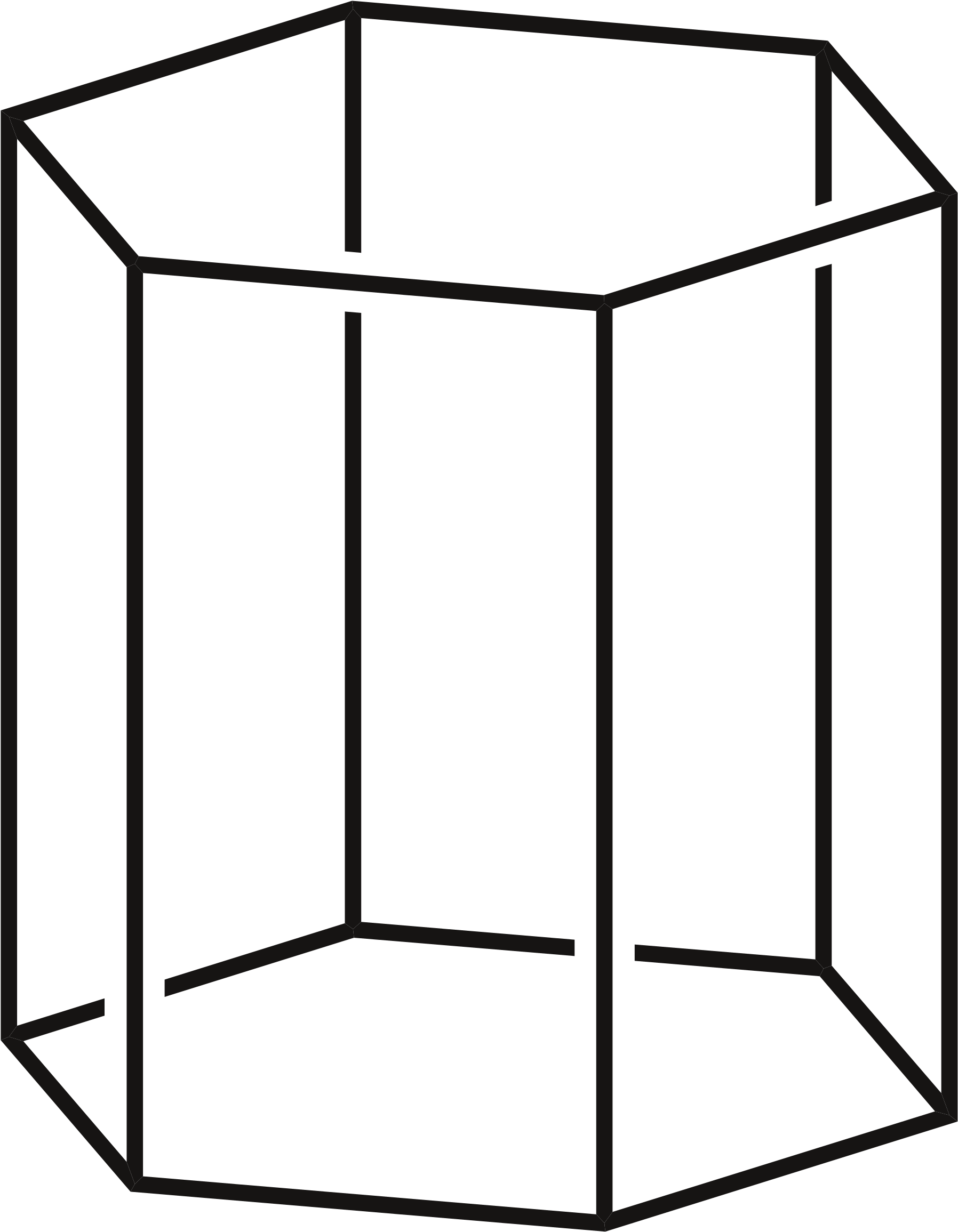 Open - Imagenes De Prismas Hexagonales (2000x2534), Png Download