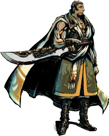 Garland - Radiant Historia (350x438), Png Download