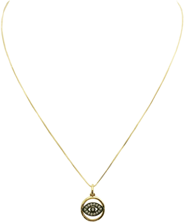 Galina Pendant Gold - Locket (384x480), Png Download