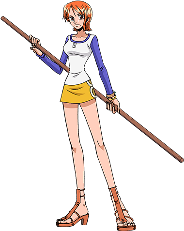 Nami One Piece - Нами Из One Piece (420x533), Png Download