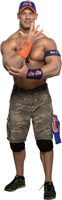 Full Render John Cena - Official Wwe Wrestlemania 33 Hard Back Case (214x685), Png Download