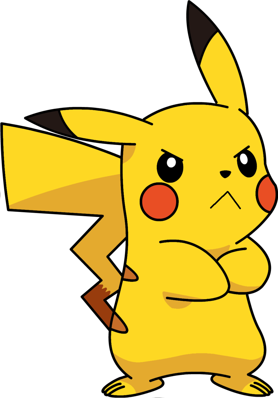 Current - - Pikachu Mad (900x1290), Png Download