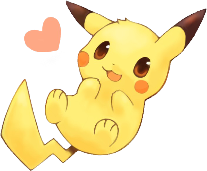 Pikachu Finished By The Pink Vodka-d5pfgpk - Kawaii Pikachu (600x450), Png Download