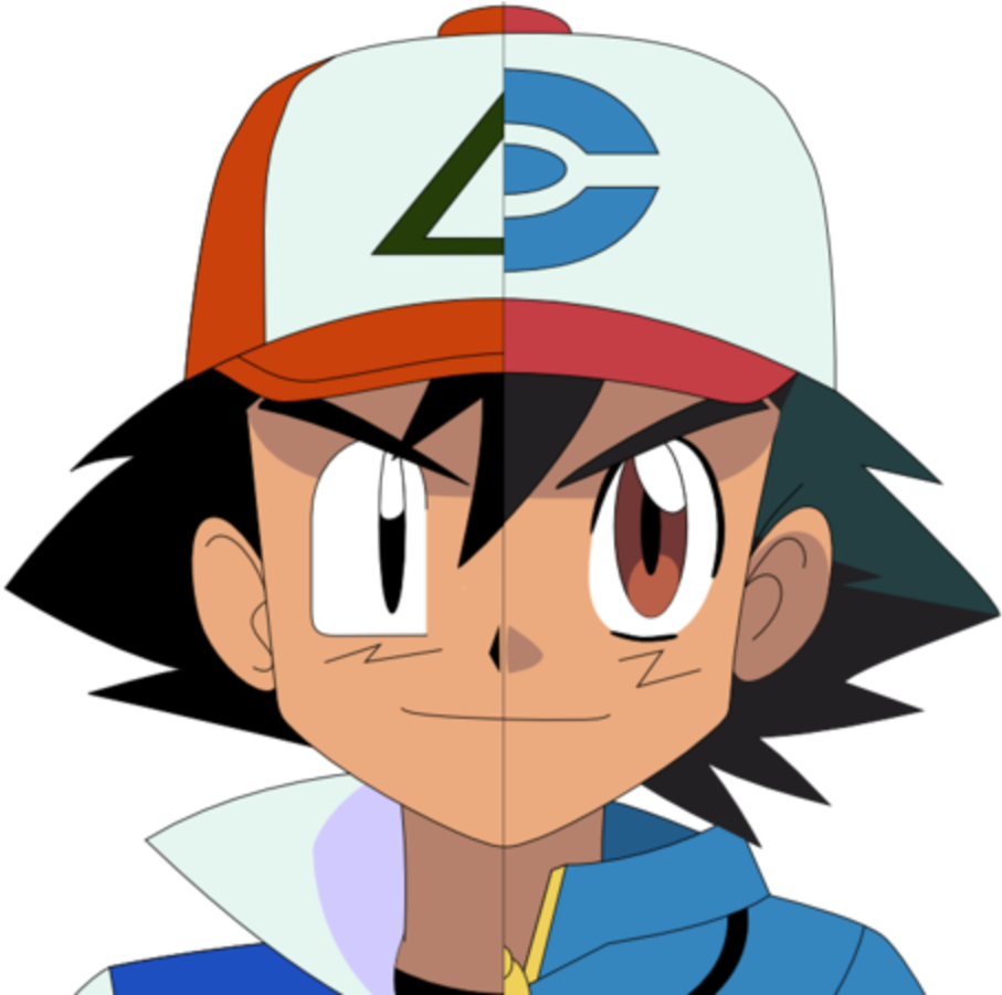Ash From Pokémon Has Changed - Original Ash Vs New Ash (800x459), Png Download