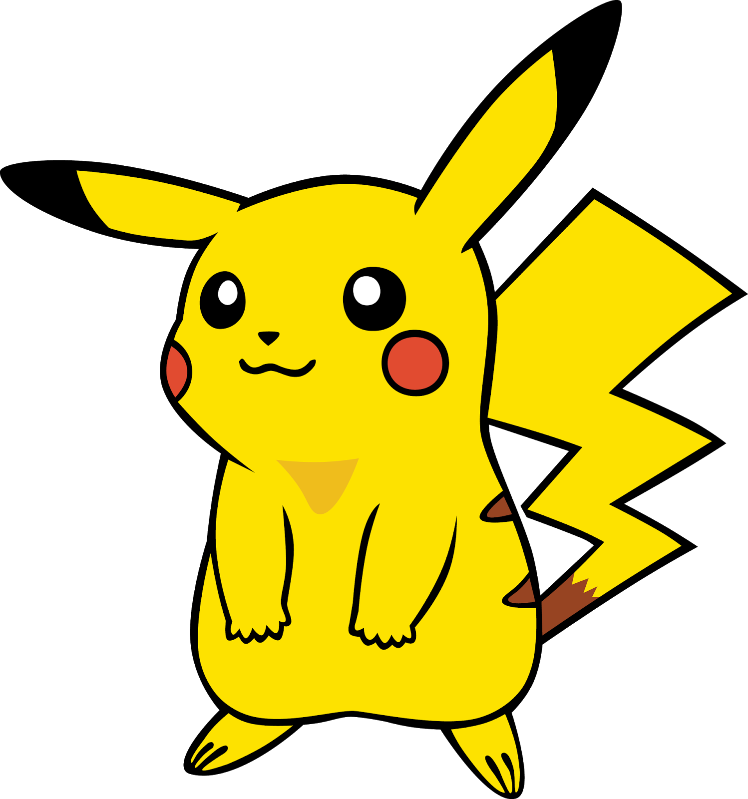 Image Freeuse Pikachu Original Free On Dumielauxepices - Pikachu Clipart (1498x1600), Png Download